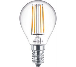 Philips Classic LED Luster D 4.5-40W P45 E14 Warm White Dimmable - 77341000