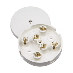 Click Scolmore Essentials 20A 6 Terminal Junction Box White - WA073