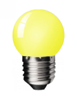 Kosnic 1W LED 2D/2Pin Golf Ball Yellow - KLED01GLF/E27-YL