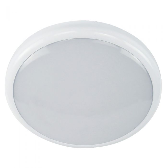 Channel Smarter Safety 15W Milan LED Emergency Round Bulkhead with Rem ...