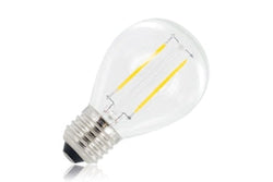 Integral Golf Ball E27 250Lm 2W Eq. To 25W 2700K Non-Dimmable 80Cri 330 Filament Clear - ILGOLFE27NC001