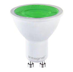 Integral 4.6W GU10 PAR16 LED Green - ILGU10NM107
