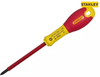 Stanley Tools FatMax VDE Insulated Screwdriver Phillips Tip PH1 x 100mm - STA065415