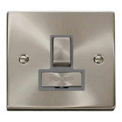 Click Scolmore Deco Ingot 13A Switched Fused Spur Unit - VPSC751GY