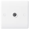 BG Nexus White 1 Gang Co-Axial TV Socket - 860