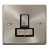 Click Scolmore Deco Ingot 13A Switched Fused Spur Unit - VPSC751BK