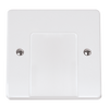 Click Scolmore Mode 20A Blanking Plate Polar White - CMA017