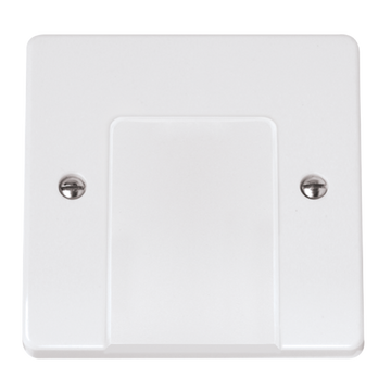 Click Scolmore Mode 20A Blanking Plate Polar White - CMA017