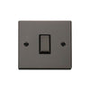 Click Scolmore Deco 10A 1 Gang 2 Way Rocker Switch - VPBN411BK