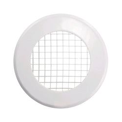 Manrose 100mm Internal Circular Egg Cates Grille - Chrome - 3100C