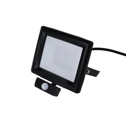 Robus HiLume 30W LED Flood Light with PIR IP65 Black Warm White - RHL3030P-04