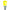 15W Colour Pygmy Bulb - Yellow - E14/SES - BL02626, Image 1 of 1