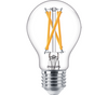 Philips Classic 7W LED Bulb ES E27 GLS Warm White Dimmable - 77042600