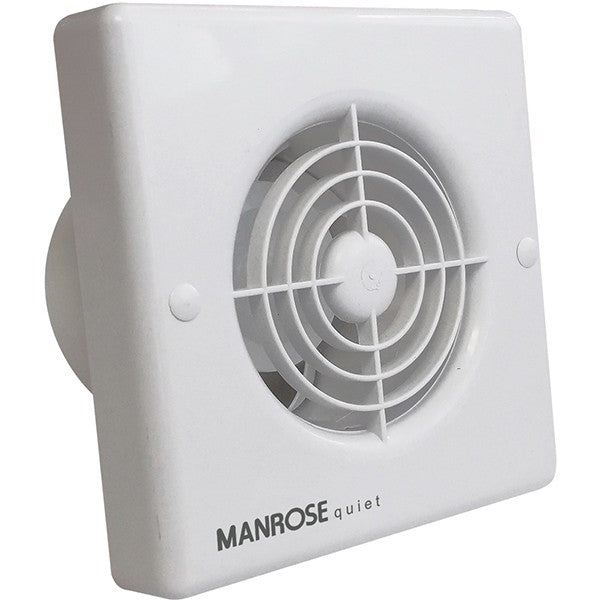 QF100S 4.8W Quiet Axial Bathroom Extractor Fan