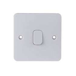 Schneider LWM 10AX 1G 2W Switch White - GGBL1012