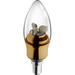 Kosnic 5.5W LED B15/SBC Candle Warm White - KDIM5.5CND/B15-BOZ-N27