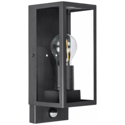 Luceco Azurar E27/GLS Wall Lantern with PIR - Slate Grey - LEXDGLWSGP