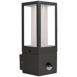 Luceco Azurar GU10 Wall Lantern with PIR - Black - LEXDCLGUGP