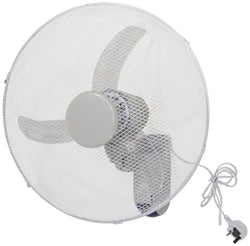 Prem-I-Air 70W 3 Speed 18-inch Wall Fan With Remote - White - EH1621