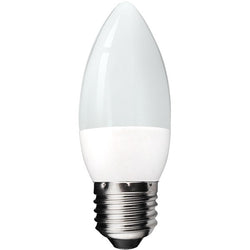 Kosnic 5W ReonLED ES/E27 Frosted Candle Warm White - RLCND05E27-30-N