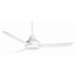 Vent Axia Stanza 55W 1220 mm 3 Speed Ceiling Fan With Remote - White - STA1203LEDWH-VA