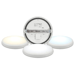 Crompton Phoebe LED -  Melana Colour Change 300mm Round Ceiling Light CCT EM