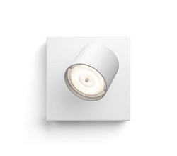 Philips Star 4.5W LED Single Spotlight IP44 500Lm Dimmable 2700k White - 915005307101
