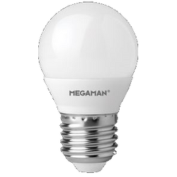 Megaman RichColour 5.5W LED ES/E27 Golf Ball Warm White 360° 470lm Dimmable - 142592