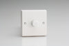 Varilight 1-Gang 2-Way Push-On/Off Rotary LED Dimmer 1 x 15-220W (max 30 LEDs) - KQP221W
