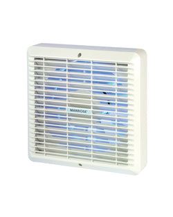 Manrose 300mm/12" Commercial Wall/Window Extractor Fan With Pullcord - XFS300P