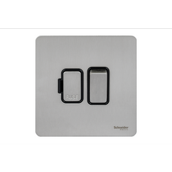 Schneider USFP 13A Switched FCU Black Insert - Stainless Steel - GU5410BSS