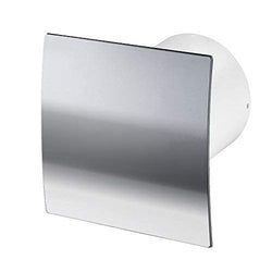 Manrose DECO100TC 100mm (4inch.) Bathroom Extractror Fan with Integral Timer & Aluminium Front Cover - Return Unit