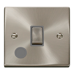 Click Scolmore Deco Ingot 20A 2 Pole Flex Outlet Switch - VPSC522GY