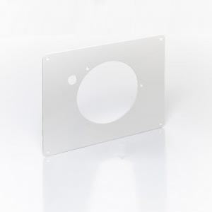 Nuaire Wall Plate 223mm x 275mm (Small) For CYFAN White - CYFAN-SWP