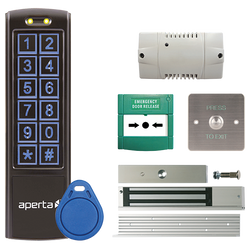 ESP Aperta Door Access Kit With Stainless Steel Exit Button - EZTAG3PROB