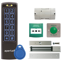 ESP Aperta Door Access Kit With Mushroom Exit Button - EZTAG3PROMB