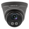 ESP HD View Rekor IP 24/7 IP Power Over Ethernet (POE) 2mp 2.8mm Dome Camera Grey - RC228FDG