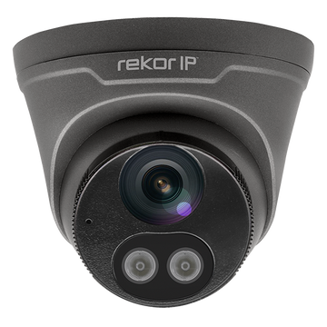 ESP HD View Rekor IP 24/7 IP Power Over Ethernet (POE) 2mp 2.8mm Dome Camera Grey - RC228FDG