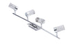 Forum Felix Bubble 20W 4 Light Bar Ceiling Light - Chrome - SPA-31780-CHR