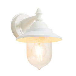 Forum Lighting Leek Outdoor Industrial Fisherman Style Lantern Wall Light - Ivory - ZN-31757-IVO