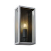 Forum Cuba E27 Mesh Box Lantern - Silver/Black - ZN-40002-SIL