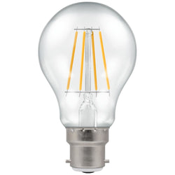 Crompton LED GLS Filament 7.5W Dimmable 2700K BC-B22d - CROM4207