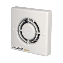 Manrose 20W Gold Axial Bathroom Extractor Fan with Pullcord - MG100P - Return Unit