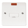 Click Scolmore Mode 13A Un-Switched Fused Spur Polar White - CMA653