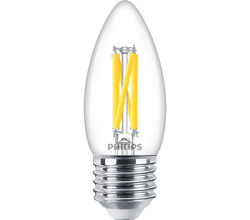 Philips Master Glass 3.4-40W Dimtone LED Candle E27 Very Warm White - 929003012382