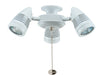 Fantasia Sorrento Ceiling Fan Halogen Lighting - White - 220503