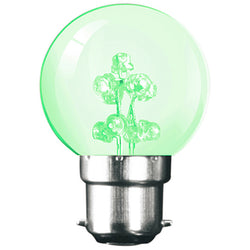 Kosnic 1W Startree LED BC/B22 Golf Ball Green - KSTR01GLF/B22-Green