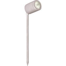 Collingwood 3W Silver LED Garden Spike Light 38 Degree - Warm White