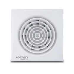 Envirovent Silent 125mm Extractor Fan with Adjustable Timer & Humidity Sensor - SIL125HT