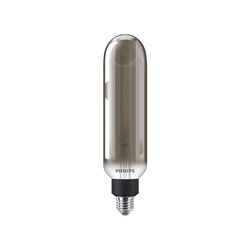 Philips Decorative LED Giant 6.5W-20W ES E27 T65 1800K Smoky Dimmable Bulb  - Very Warm White - 31541900